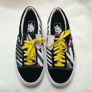 Vans Old Skool Low Disarray  slip on suede  women's size US 10 men's 8.5